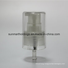 Aluminum Plastic Cream Pump with Overcap